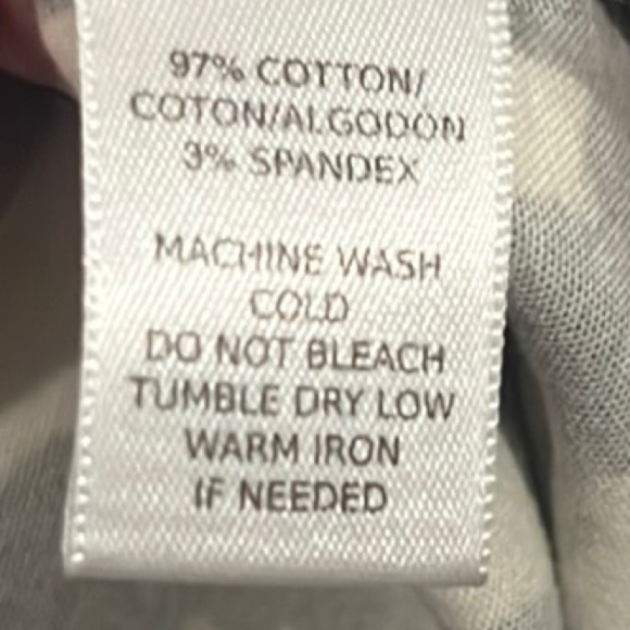 Loft Floral Black and White Floral Skirt size 6 - Picture 12 of 12